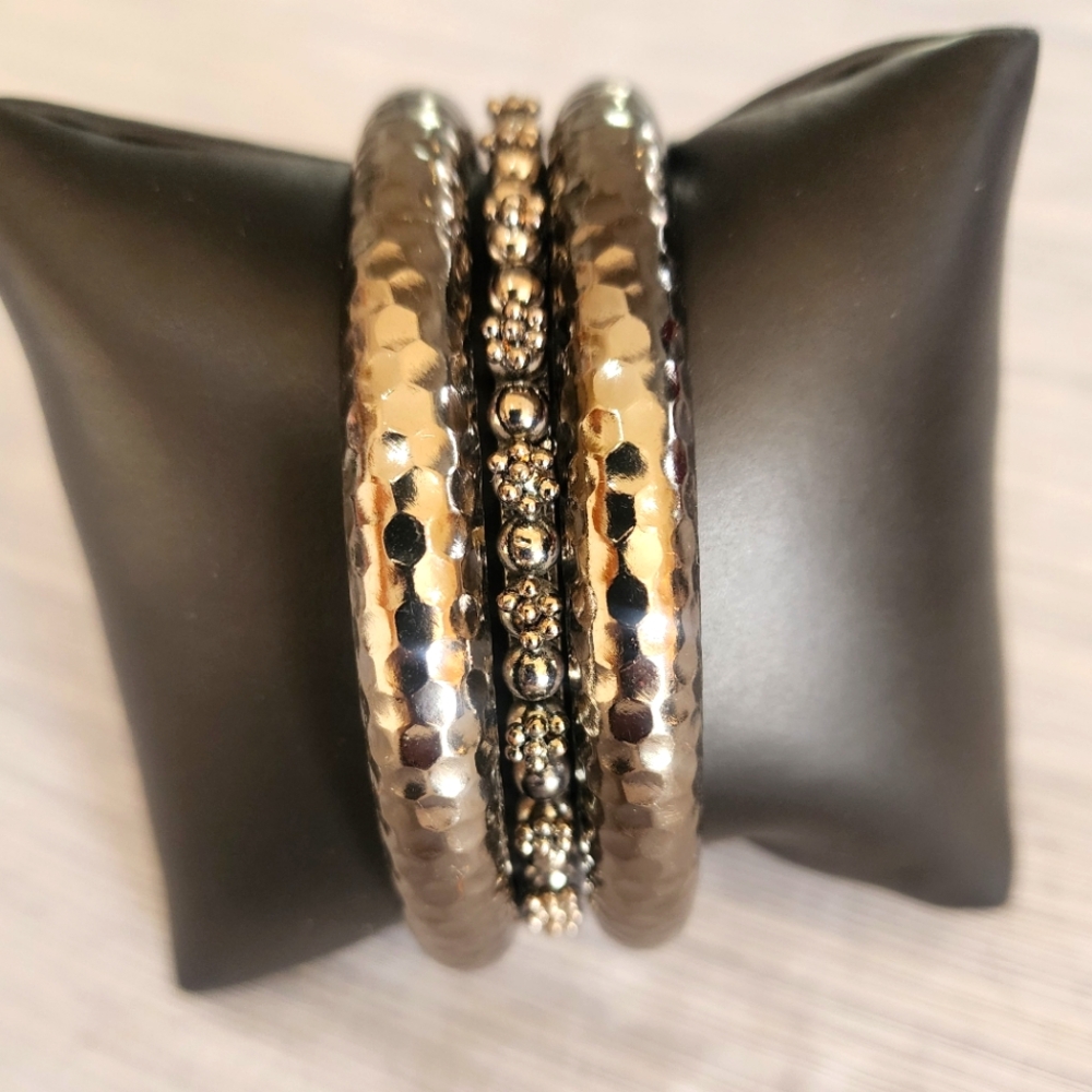 Charcoal Grey Bangle Set